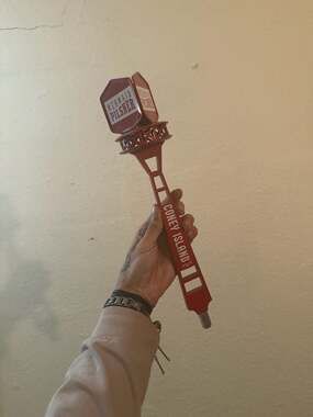 Coney Island Brewing Co. Mermaid Pilsner Metal Beer Tap Handle